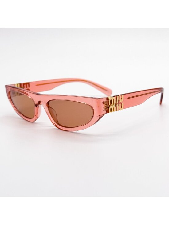 NEW MIU MIU SUNGLASSES MU07ZS 14T07V TULIP TRANSPARENT MU 07ZS 14T07V WOMEN SMU main image 6